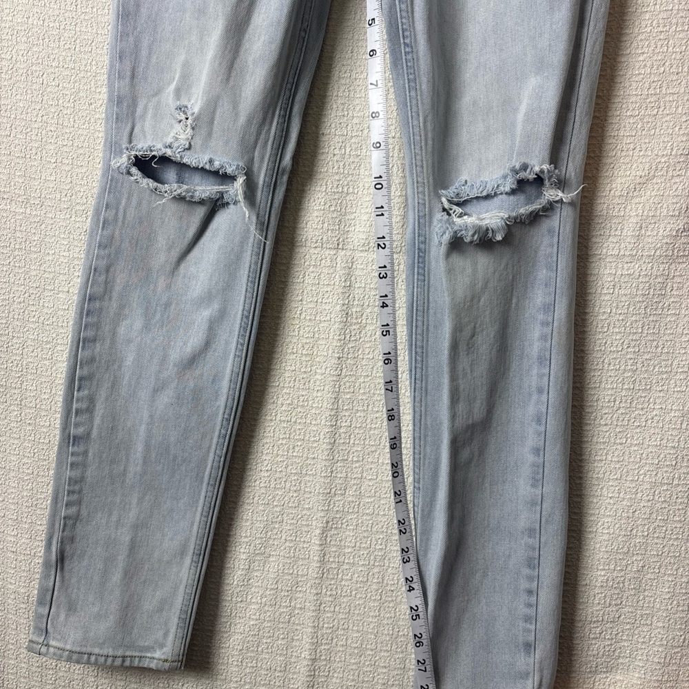 PacSun Light Blue Ripped Skinny Jeans - Picture 8 of 8